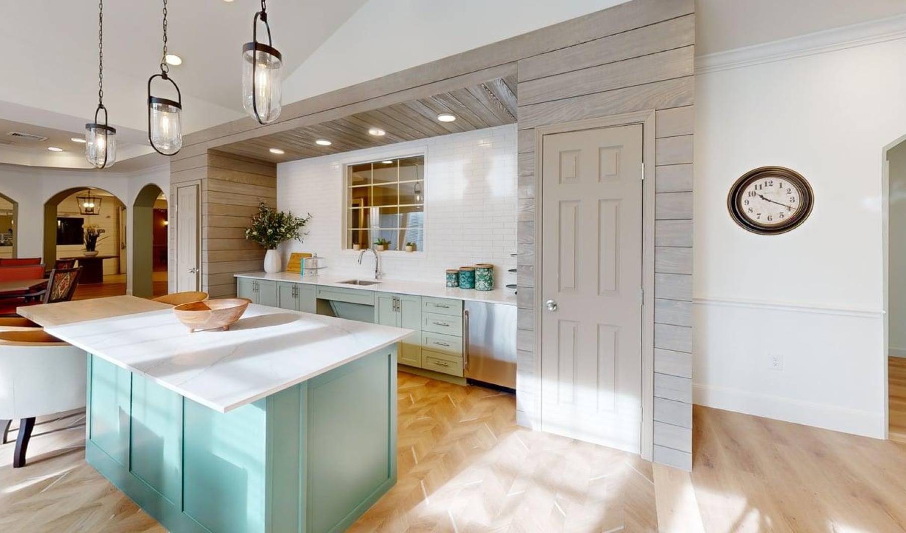 The essence of exceptional living kitchen area